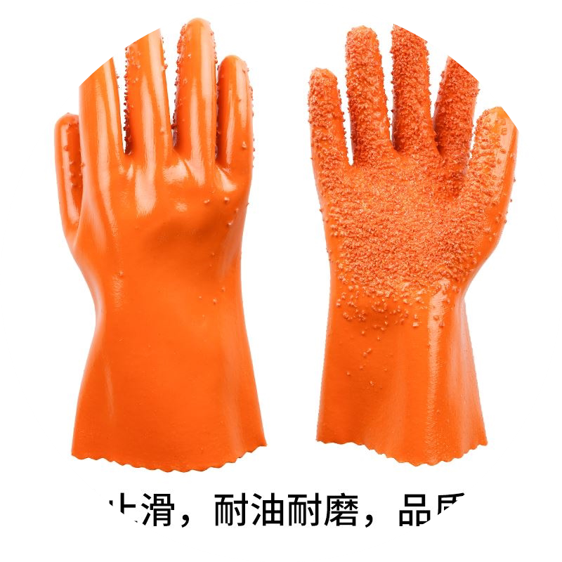 杀鱼专用手套防水防刺加绒加厚女