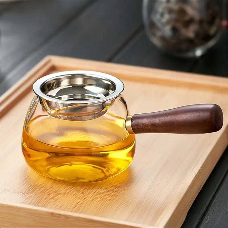 公道杯玻璃加厚耐高温食品级图片