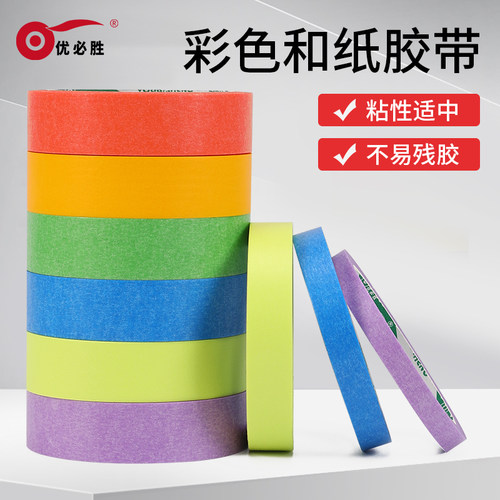加粘美容喷涂手撕耐高温和纸胶带