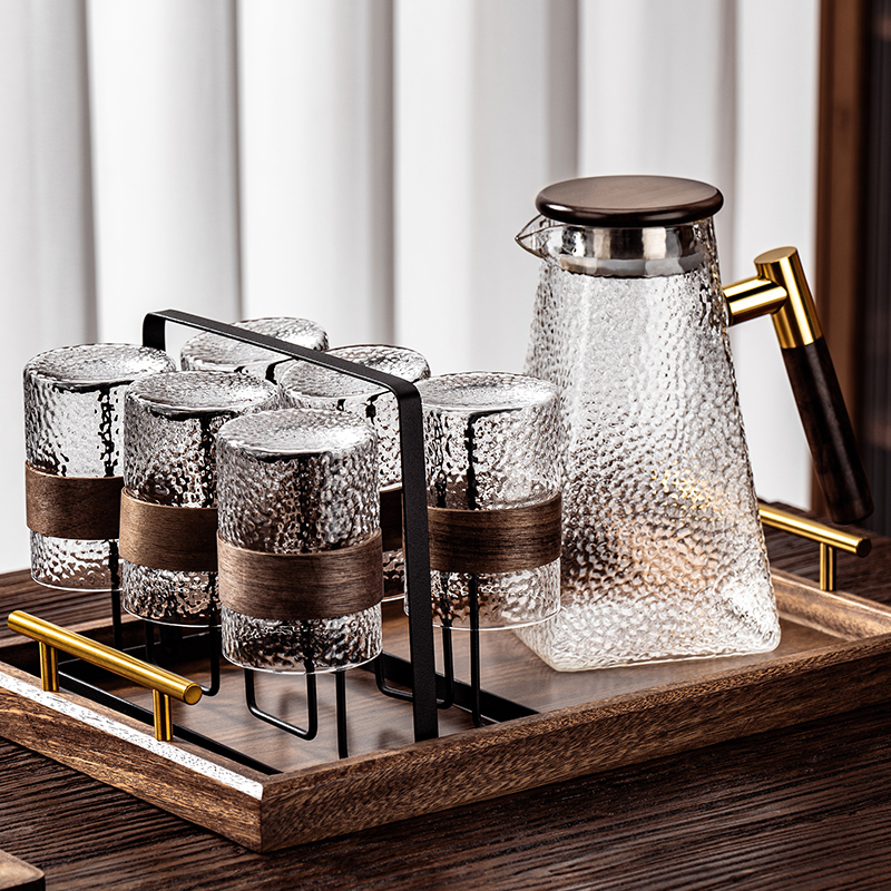 高颜值杯子套装家用待客喝水茶具