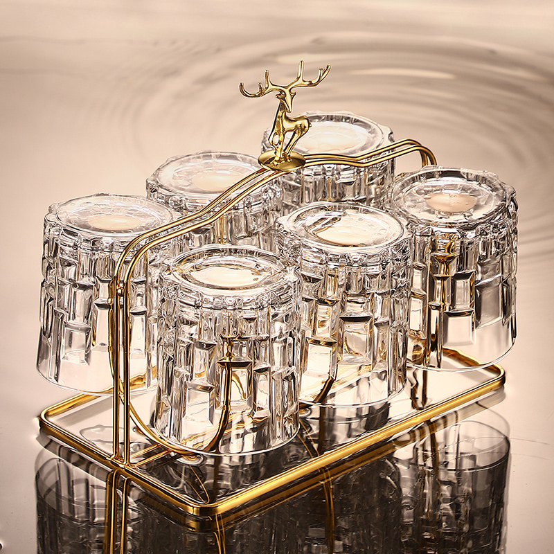 梧村高端复古威士忌洋酒杯子套装