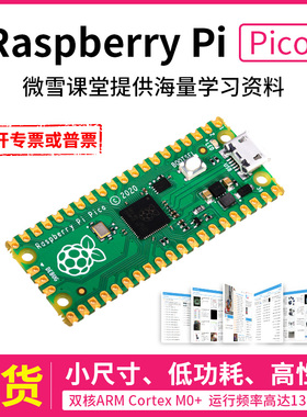 树莓派pico开发板Raspberry pi pico树莓派RP2040芯片MciroPython