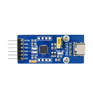 微雪 usb转typec CP2102串口模块 usb转ttl usb转串口ttl 5V/3.3V
