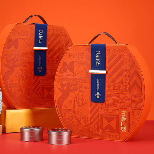 法乐兹坚果礼盒印象巴黎过年送长辈礼品春节纯坚果大礼包送亲戚