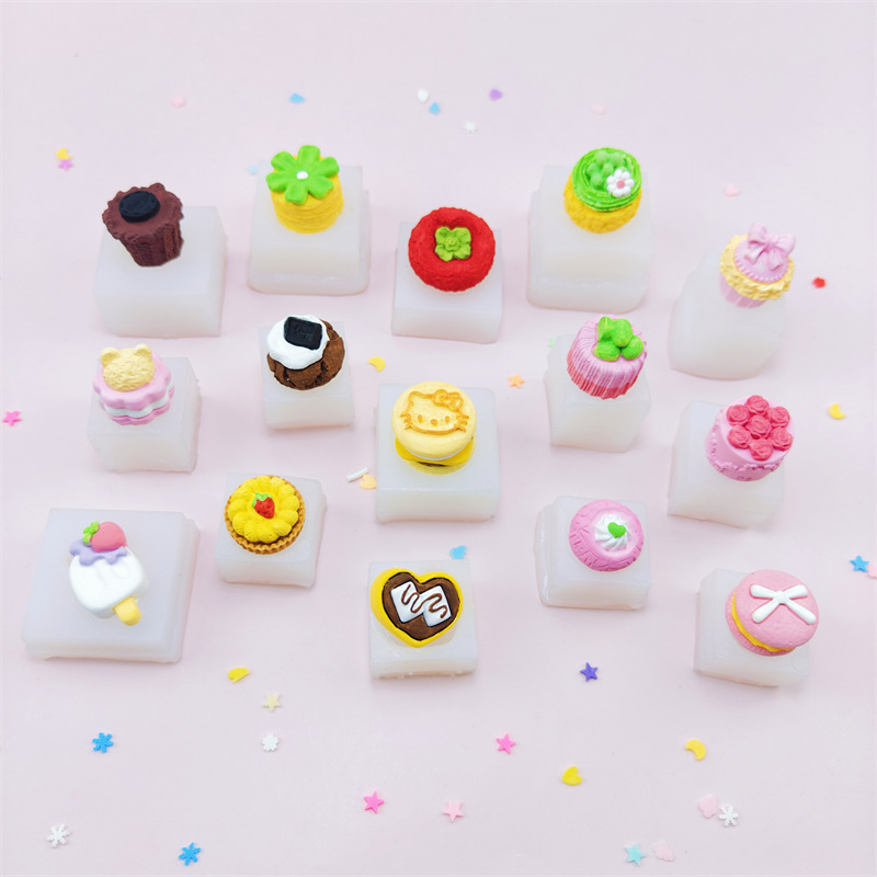 多款迷你小鼻嘎食玩硅胶模具diy