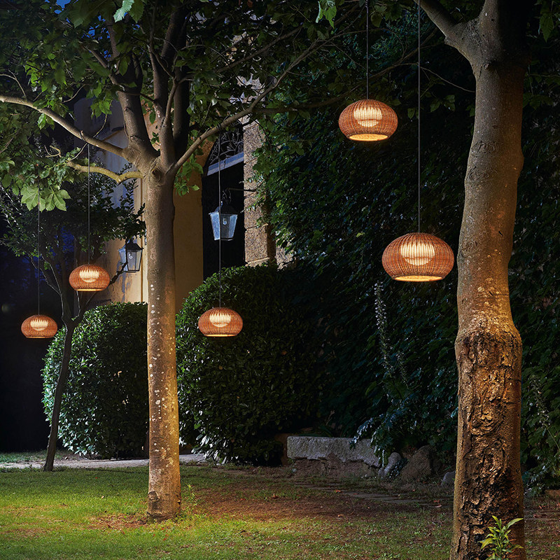 防水藤编草藤吊灯藤艺东南亚民宿户外编织防水竹艺竹编灯具,家装灯饰光源,户外吊灯,淘宝优惠券,粉丝福利购,淘宝优惠卷