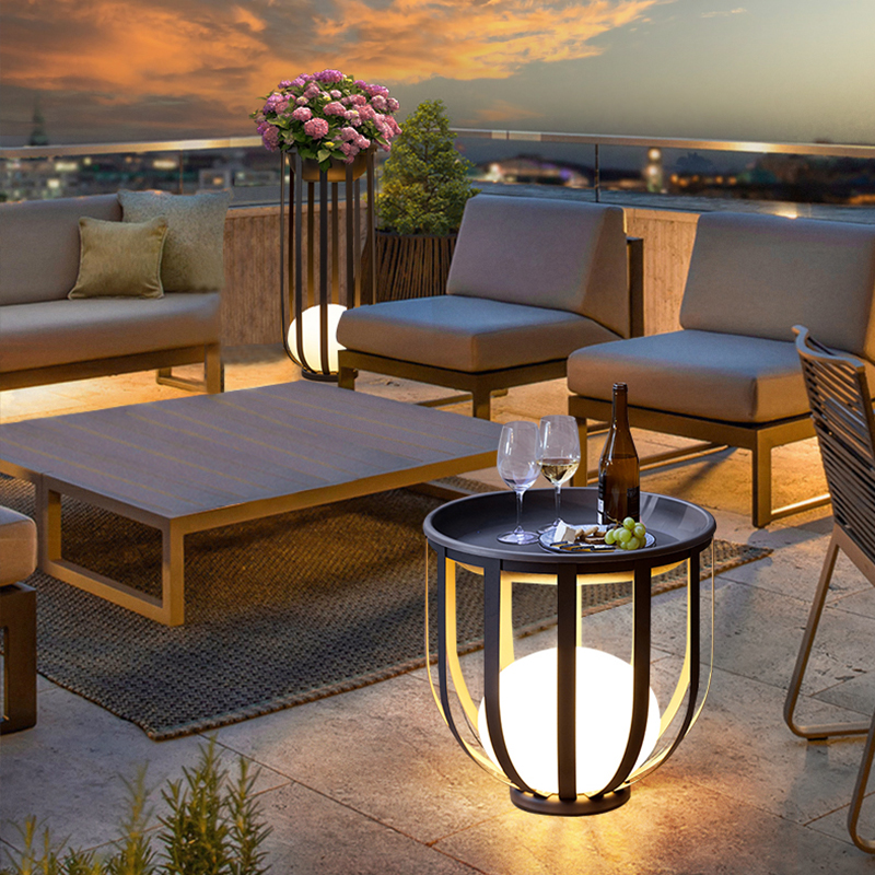 户外灯防水庭院花园别墅室外落地灯露台花架灯茶几灯太阳能草坪灯