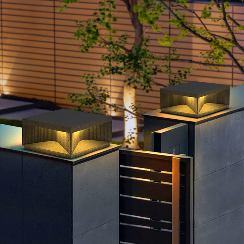 高碧格格户外防水现代简约柱头灯