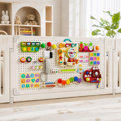 儿童洞洞忙碌板早教益智配对