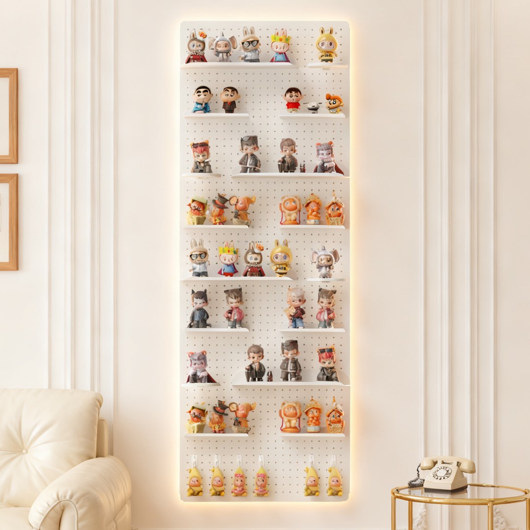 【手办住大别墅】收纳洞洞板置物