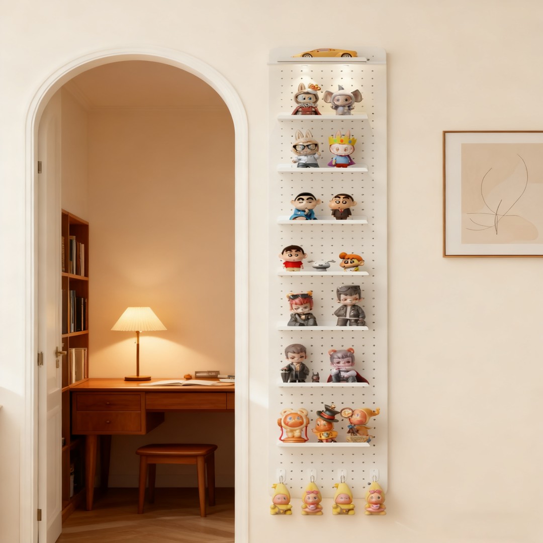 【手办住大别墅】收纳洞洞板置物