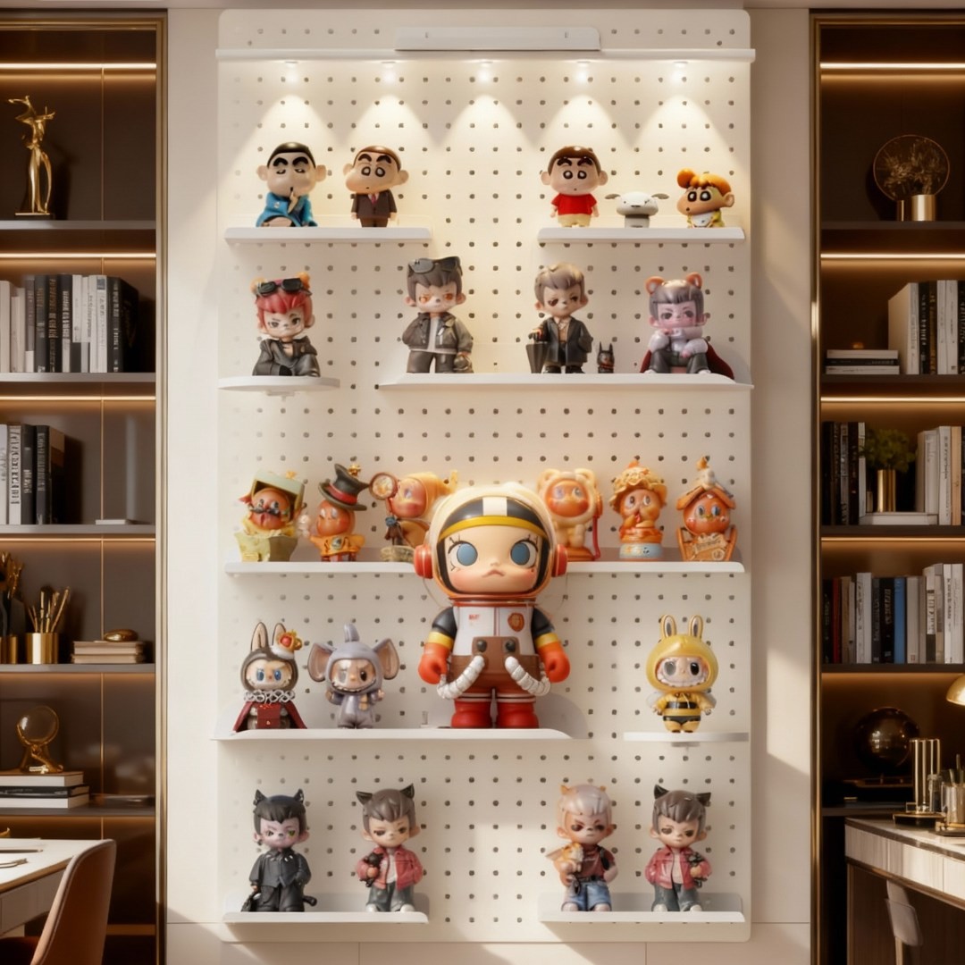 【手办住大别墅】收纳洞洞板置物