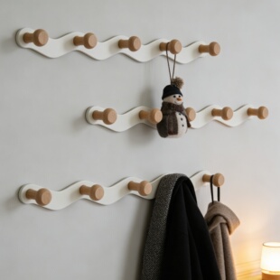 挂衣架免打孔门后挂钩墙上壁挂入户置物架挂衣钩衣柜衣帽钩挂包架