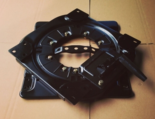 适用宝骏730中排座椅360度旋转改装 专用机构转盘 汽车旋转座椅改装