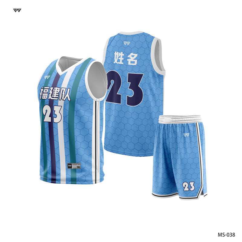 篮球服定制速干球衣套装原创设计