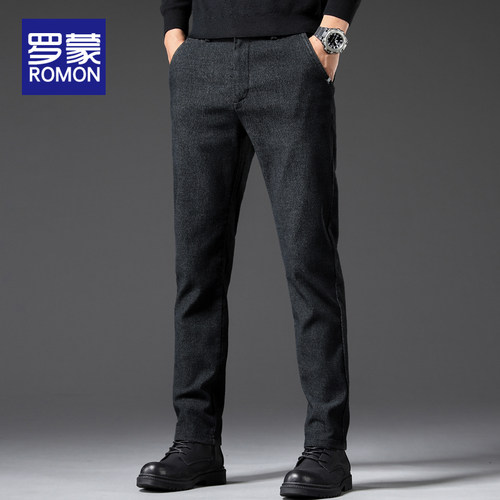 男士休闲裤罗蒙宽松商务正装