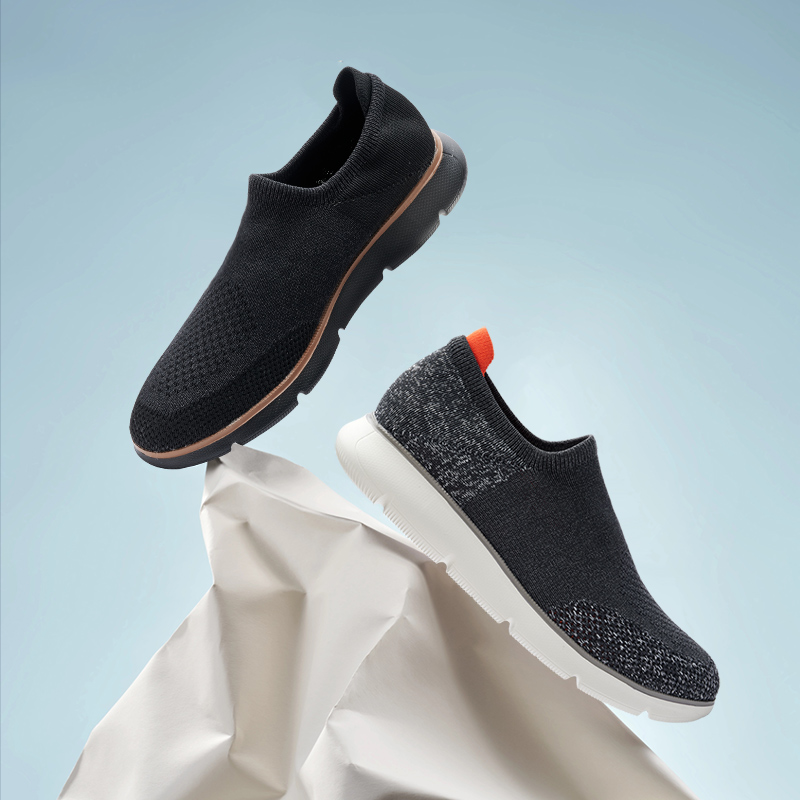 四季巴洛克风商务防泼水休闲鞋