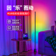 拾音气氛灯电竞房间高级感卧室洗墙角智能语音声控节奏音乐落地灯