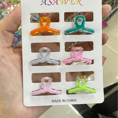 韩版新款儿童时尚发夹简约小抓夹