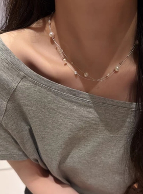 十里间s925银满天星项链