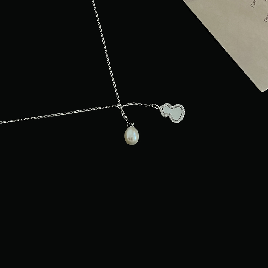 十里间s925银贝母葫芦项链