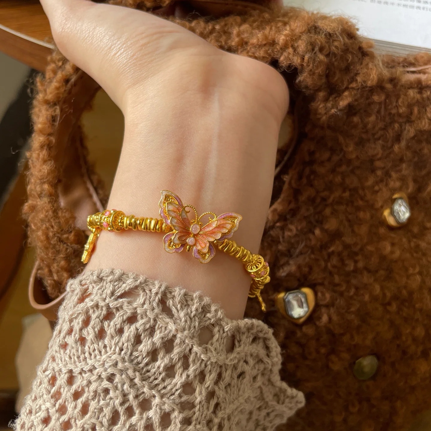 十里间【国风彩蝶】蝴蝶手链手镯