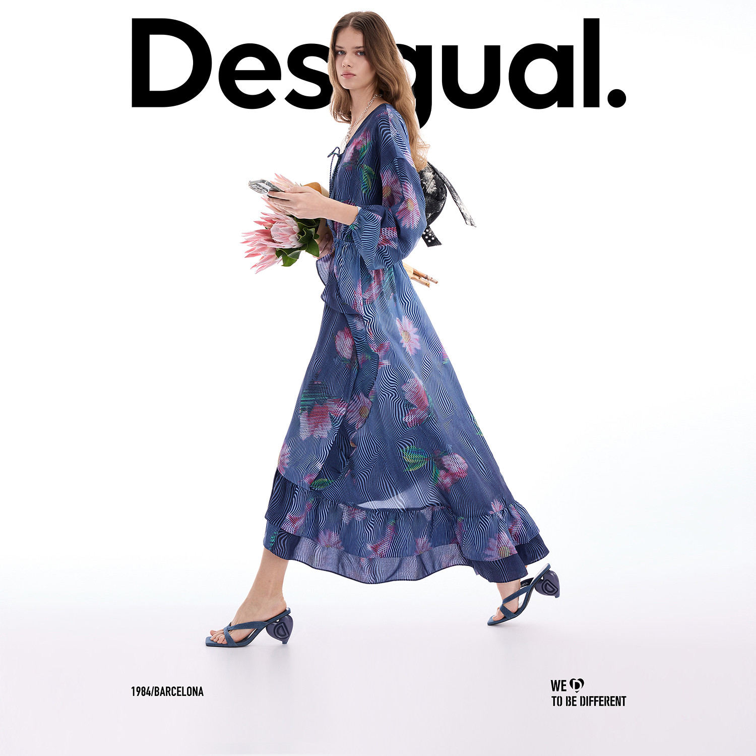 desigual西班牙彩色印花设计