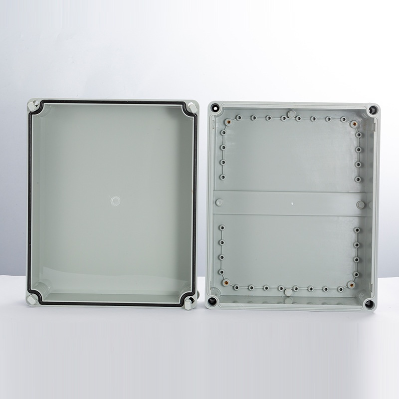 340*280*180mm大塑料螺钉防水接线盒 电气仪表接线箱 高盖密封箱