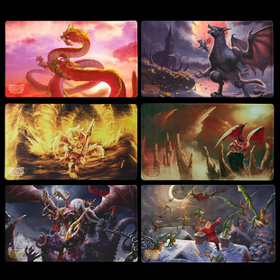 龙盾牌垫PTCG对战垫春节情人节圣诞节限定桌游卡牌万智牌游戏王