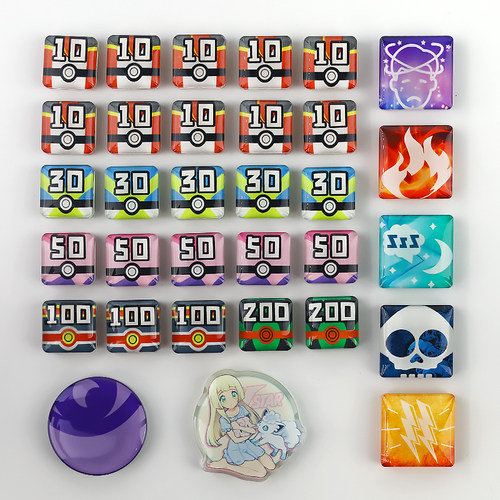 MUNTOptcg指示物GX板收纳盒耿鬼