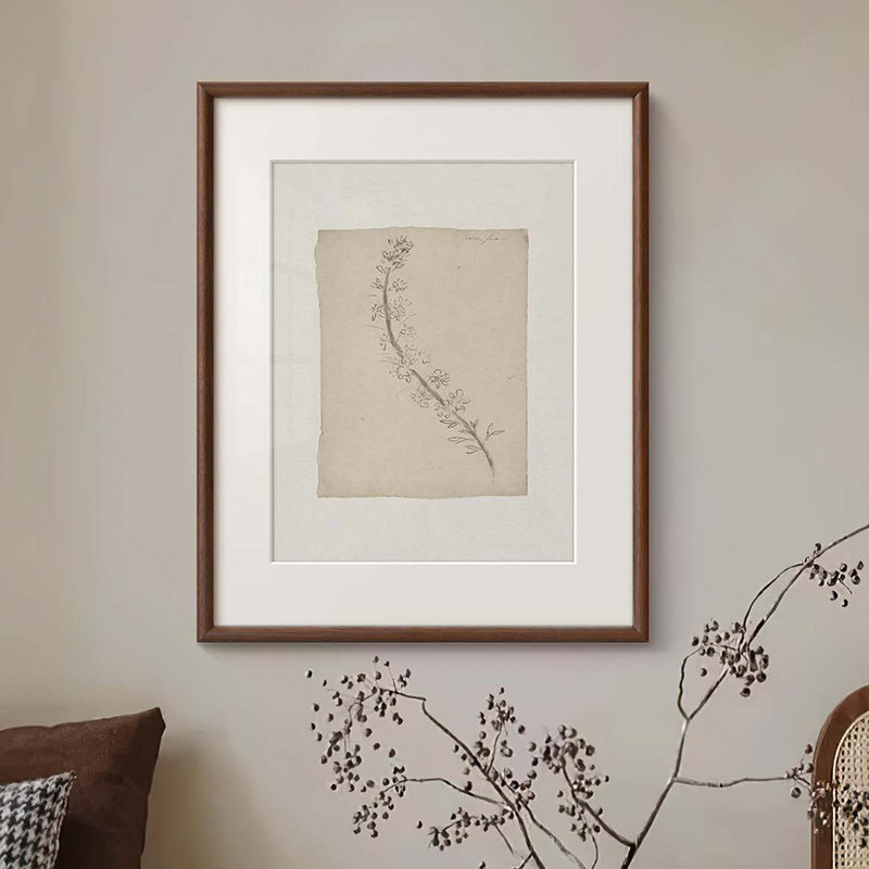 古境花语》法式中古风客厅花卉装饰画 画南法风覆古饭厅玄关卧室