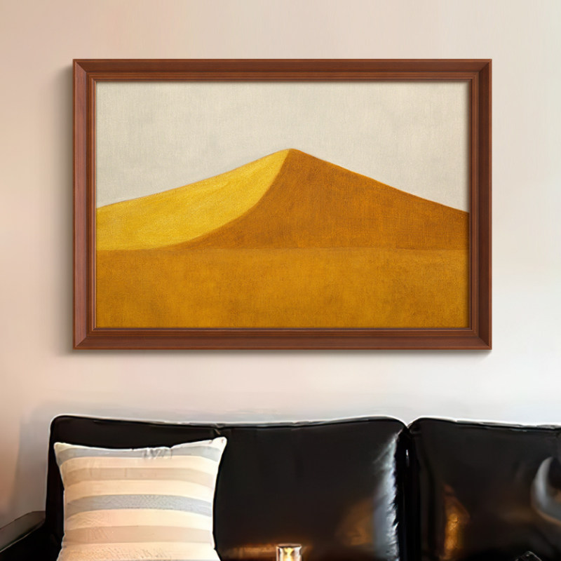 沙丘》高级感法式复古客厅背景墙装饰画中古风餐厅玄关柜横版挂画,家居饰品,现代装饰画,淘宝优惠券,粉丝福利购,淘宝优惠卷