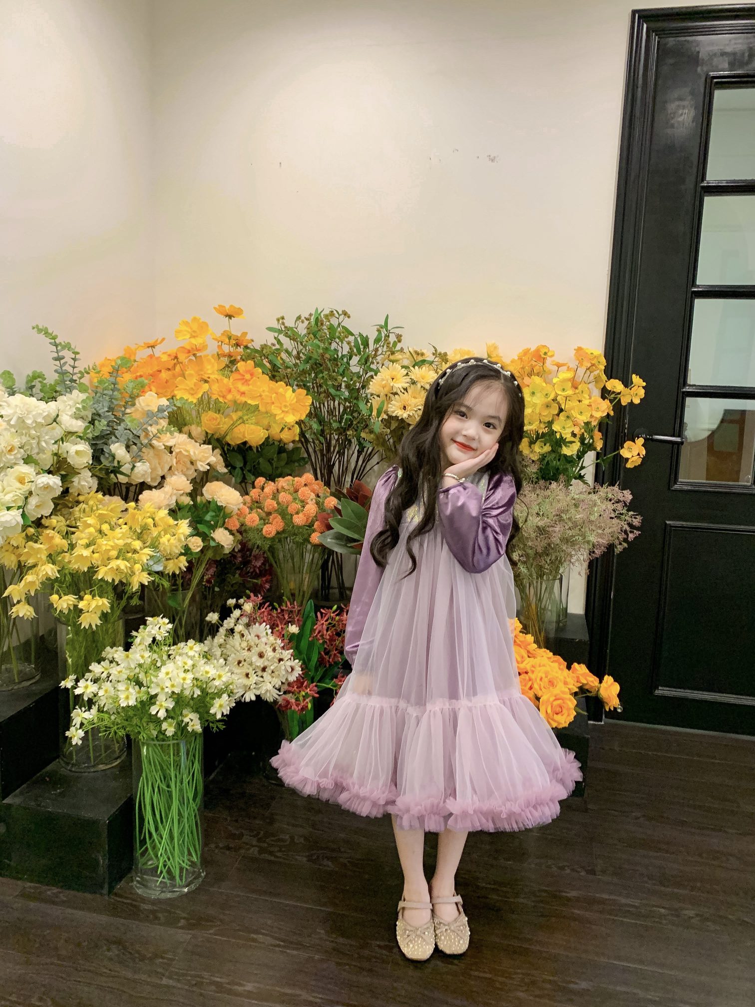 女童圣诞节tutu裙秋冬生日公主裙