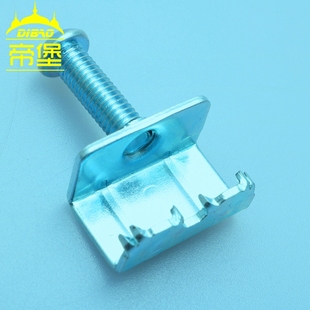 不锈钢底封板连接件底板固定件 十六折型材附件威图机柜配件TS009