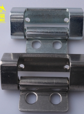 CL043碳钢铰链 活动柜铰链 工业机械机箱机柜门铰链 控制柜合页