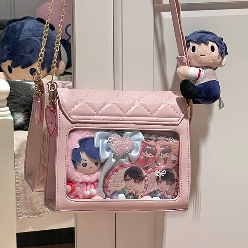 Baachoo Original Diamond Pain Sack Sagner плечо плечо ежедневные закуски с изысканными двойными двойными двойными