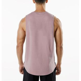 Sports plus size vest for men's exercise, breathable split