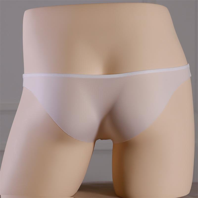 Invisible transparent triangle underwear for men, seamless