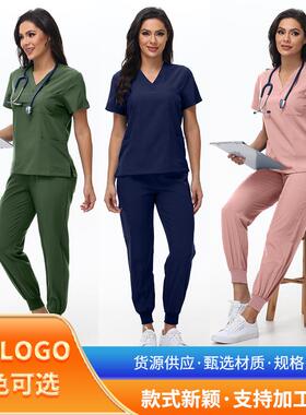 Short sleeved nursing clothes, men's and women's skin