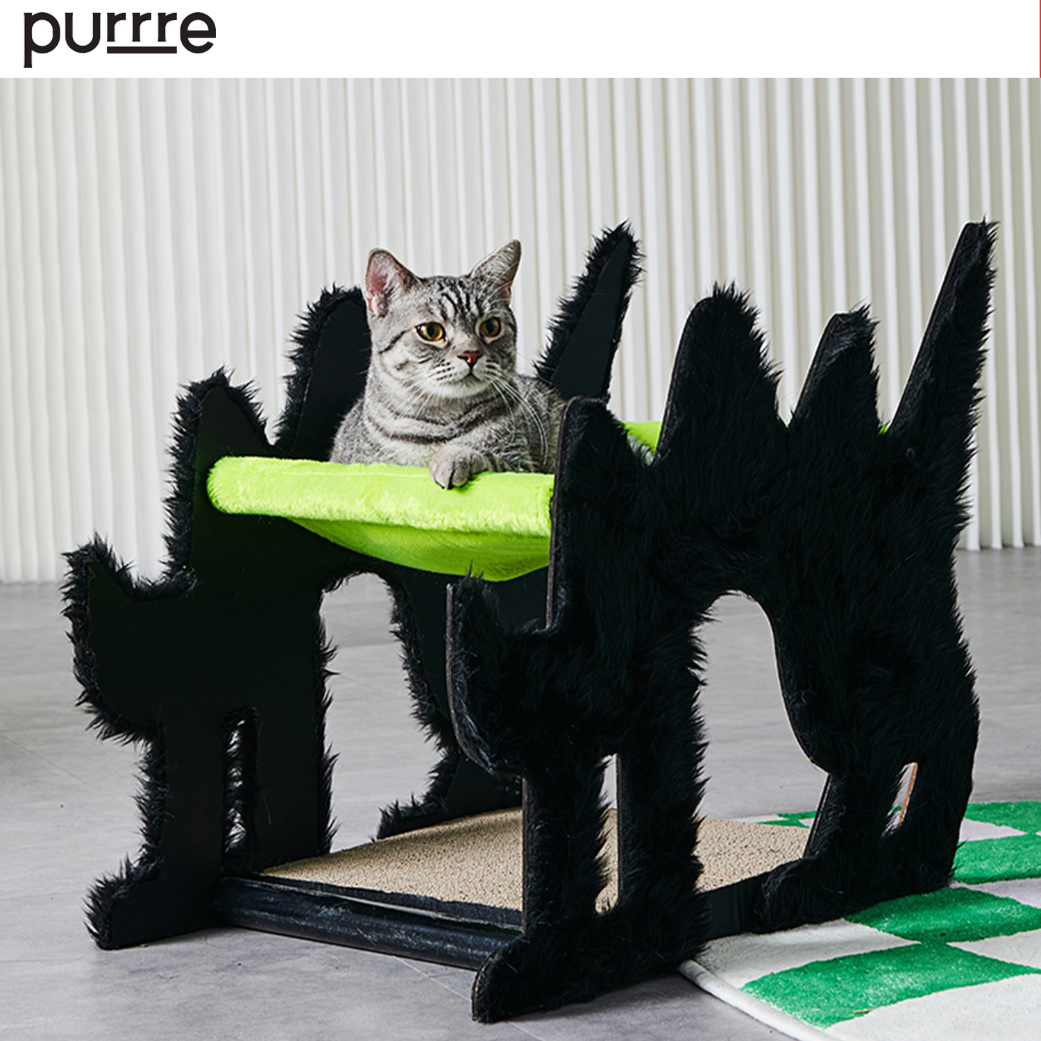 purrre猫窝双层多功能