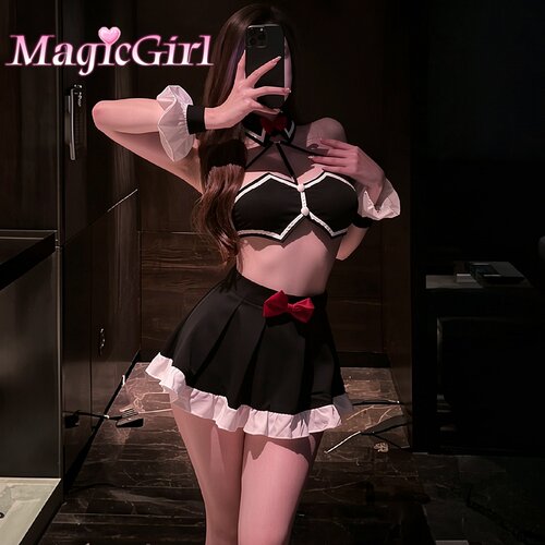 甜欲日系女仆分体睡裙