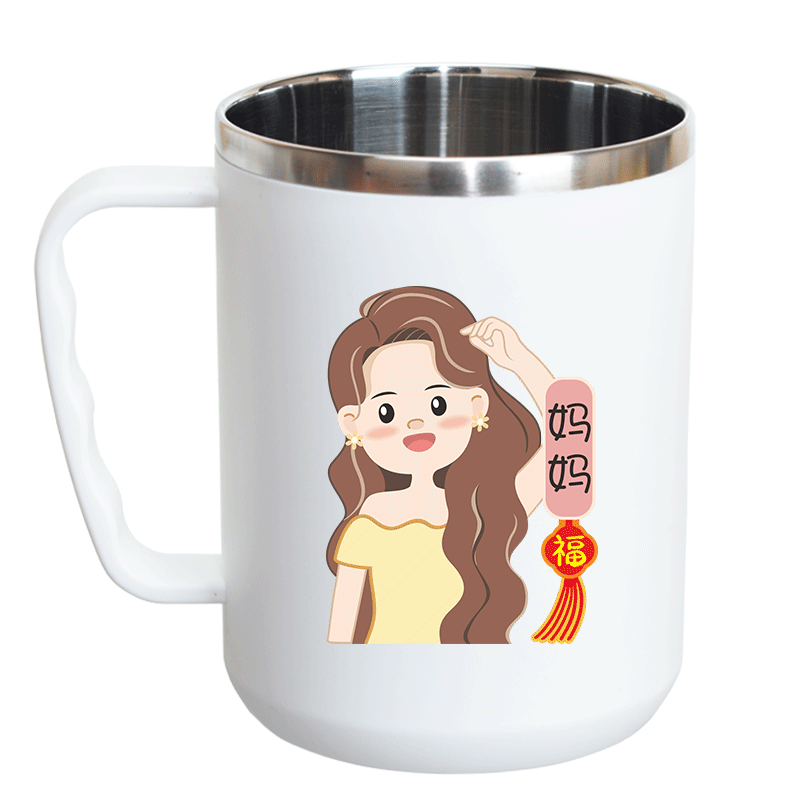 亲子不锈钢刷牙杯一家三口漱口杯家用牙刷杯家庭套装四口儿童杯子