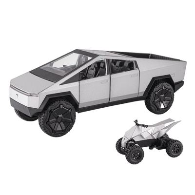 特斯垃皮卡越野车玩具汽车模型