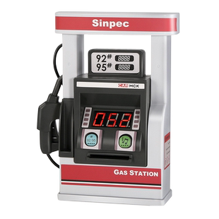 儿童仿真加油站玩具模型场景男孩3岁6岁益智情景过家家玩具小汽车