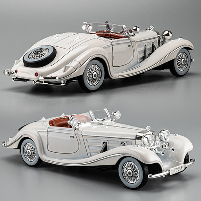 复古大奔老爷车合金模型摆件