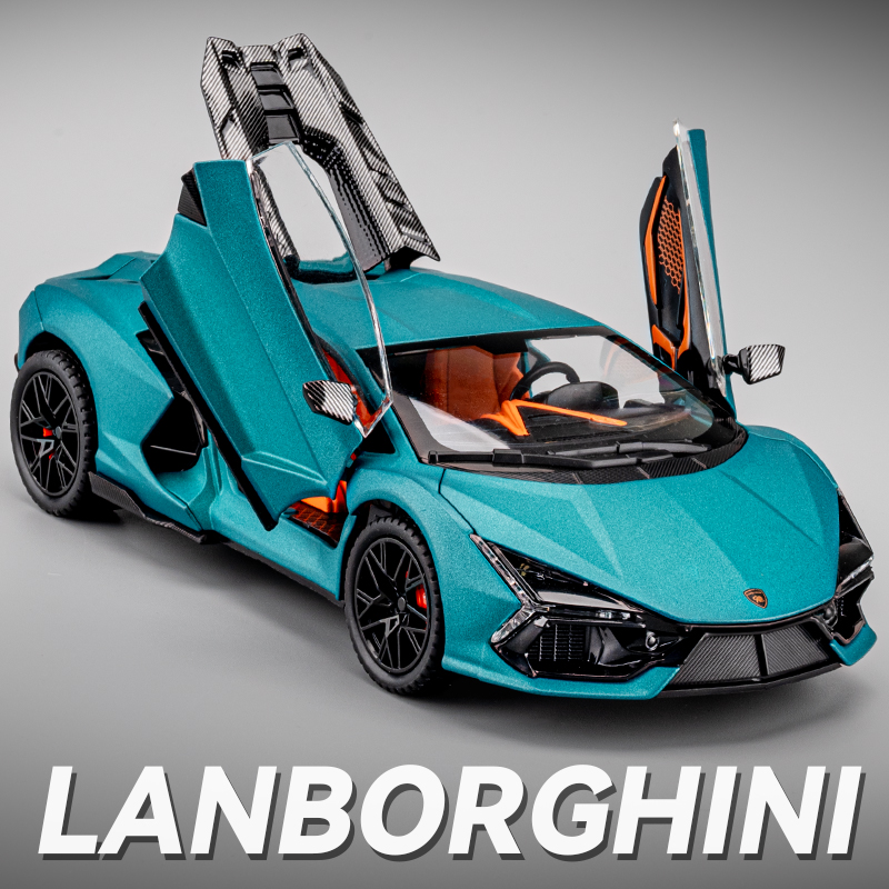 兰博新款大牛合金车模