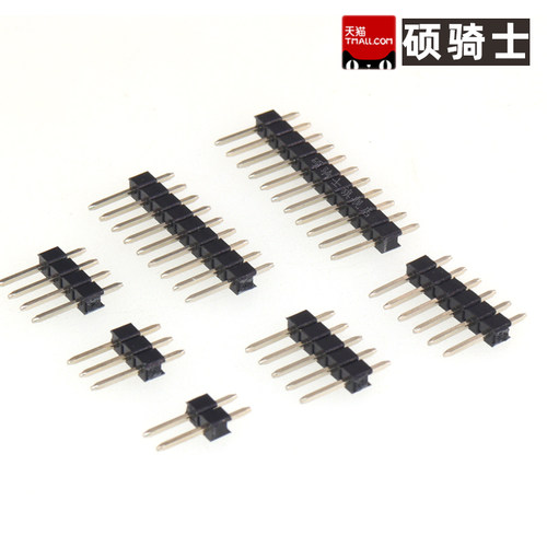 镀金单排排针KH-2.54PH180-1X2/3/4/5/6/7/8/10/20/30/40P-L11.5