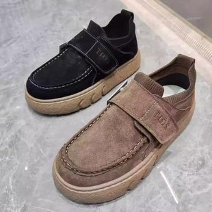 时尚 百搭舒适鞋 韩版 AJCINI男鞋 商务防滑休闲鞋 厚底板鞋 潮鞋 26新款