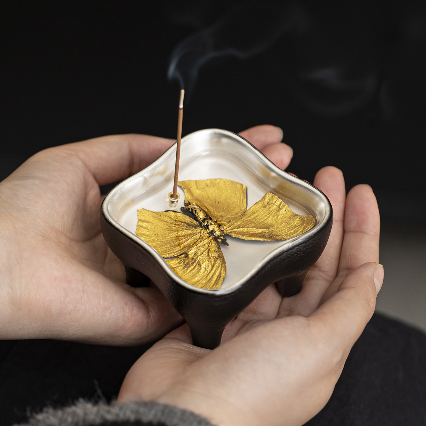 蕴华堂金汐香炉陶瓷小号线香香插底座中式家用檀香沉香非遗香薰炉,家居饰品,香薰炉,淘宝优惠券,粉丝福利购,淘宝优惠卷