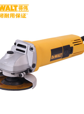 得伟角磨机DW810/803小型金属打磨机家用多功能切割机角向磨光机